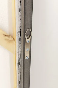 KARE Gerahmtes Bild Silence Braun 120x120cm