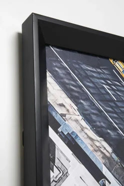 KARE Gerahmtes Bild Skyline Skater 149x149cm