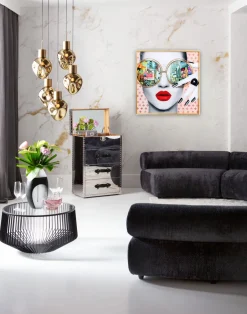 KARE Gerahmtes Bild Times Square View 80x80cm