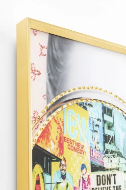 KARE Gerahmtes Bild Times Square View 120x120cm