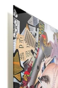 KARE Glasbild Artsy Portrait Front 80x120cm