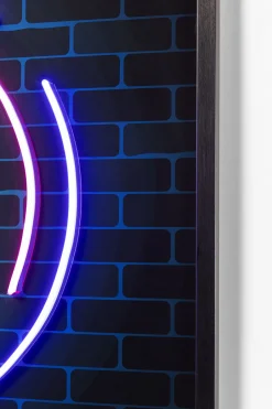 KARE Glasbild Coffee LED 80x80cm