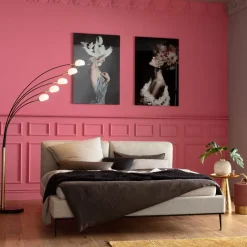 KARE Glasbild Flowery Beauty 80x120cm