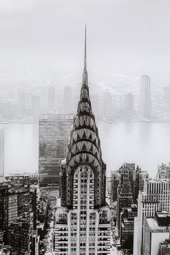 KARE Glasbild Manhattan View 120x80cm