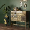KARE Highboard Chalet Gold 13 Schübe