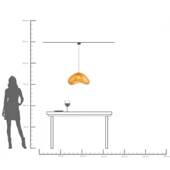 KARE Hängeleuchte Aloha Drop Uno 54cm