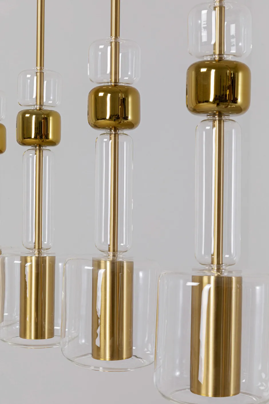 KARE Hängeleuchte Candy Bar Gold 103cm