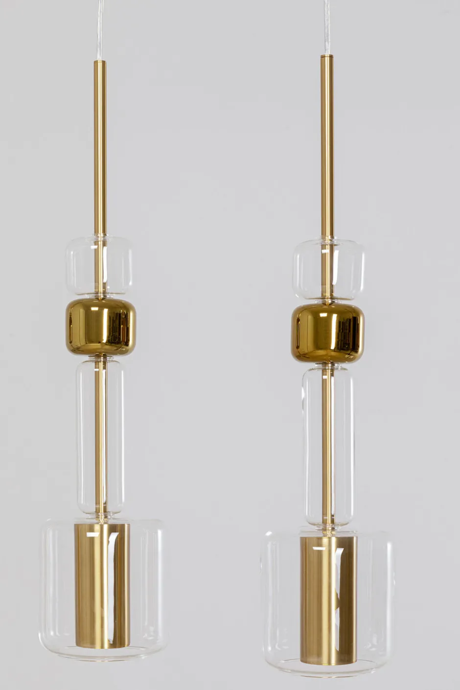 KARE Hängeleuchte Candy Bar Gold 103cm