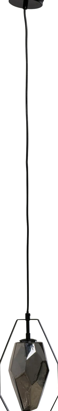 KARE Hängeleuchte Diamond Fever Dining Schwarz 17cm