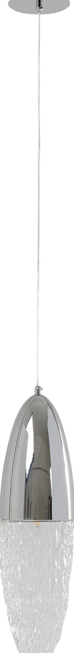 KARE Hängeleuchte Frozen Chrome Ø17cm