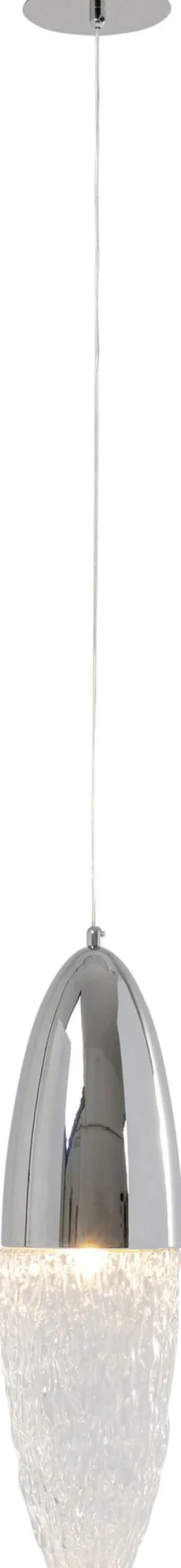 KARE Hängeleuchte Frozen Chrome Ø17cm