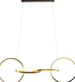 KARE Hängeleuchte Galaxy LED Schwarz 155cm