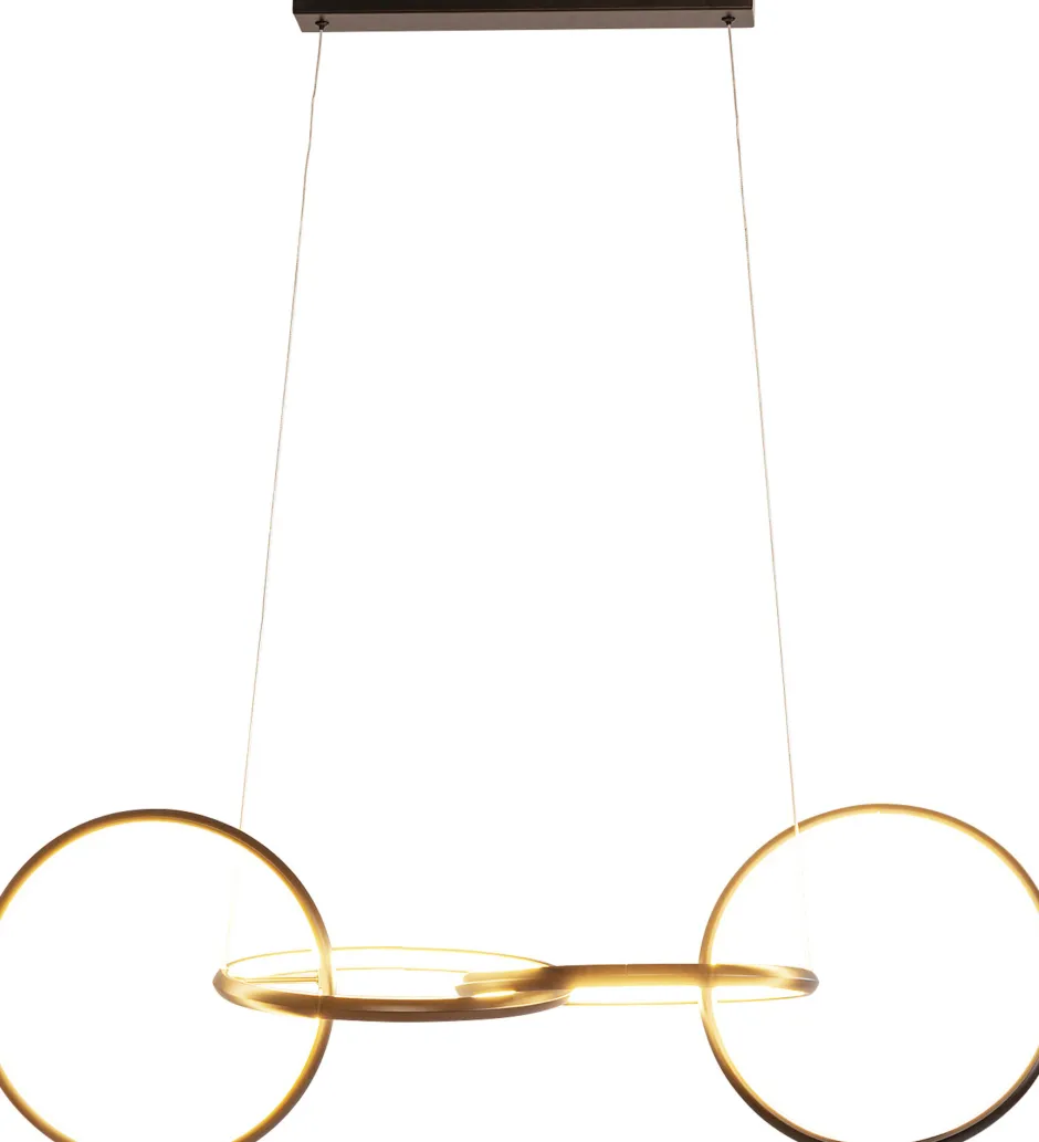 KARE Hängeleuchte Galaxy LED Schwarz 155cm