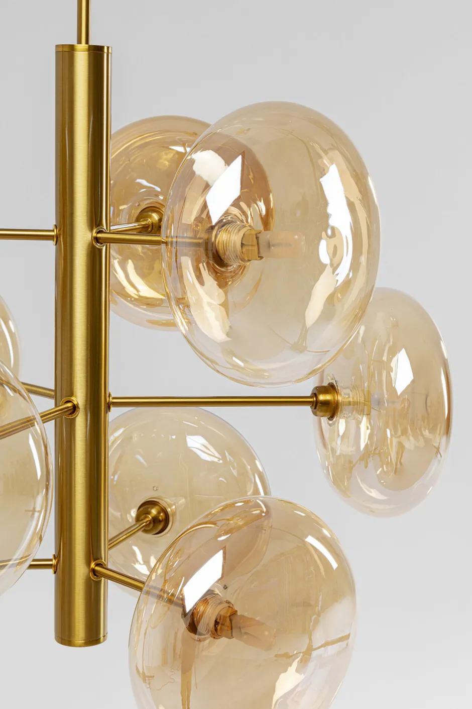 KARE Hängeleuchte Headlight Brass