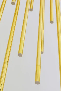 KARE Hängeleuchte Living Vegas Deluxe Brass LED