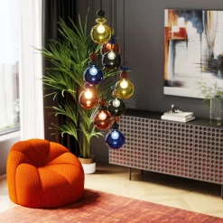 KARE Hängeleuchte Mazzo Nove Spiral Ø44cm