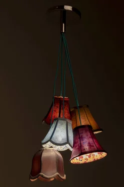 KARE Hängeleuchte Saloon Flowers 5