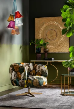 KARE Hängeleuchte Saloon Flowers 5