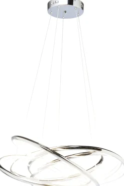 KARE Hängeleuchte Saturn LED Chrome Big