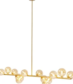 KARE Hängeleuchte Scala Balls Brass 155cm
