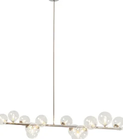 KARE Hängeleuchte Scala Balls Chrome 155cm