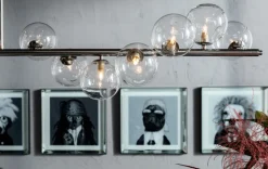 KARE Hängeleuchte Scala Balls Chrome 155cm