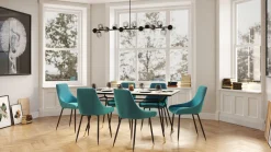 KARE Hängeleuchte Scala Balls Schwarz 155cm