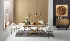 KARE Hängeleuchte Supernova Amber 110cm