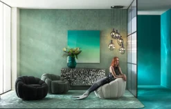 KARE Hängeleuchte Supernova Smoky Cinque Ø50cm