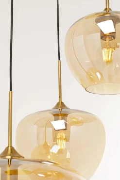 KARE Hängeleuchte Tulip Brass Ø45cm