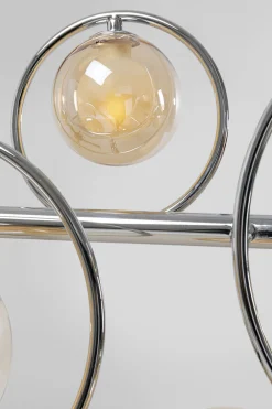 KARE Hängeleuchte Universe Chrom 110cm