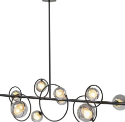 KARE Hängeleuchte Universe Schwarz 110cm