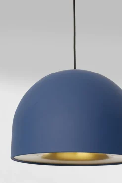 KARE Hängeleuchte Zen Blau Ø40cm