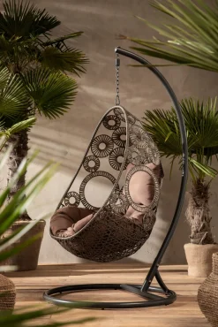 KARE Hängesessel Ibiza Braun