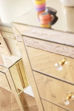 KARE Hochkommode Luxury Pearl 5 Schübe