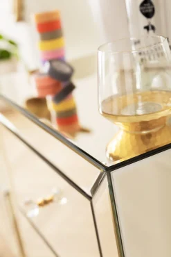 KARE Hochkommode Luxury Pearl 5 Schübe