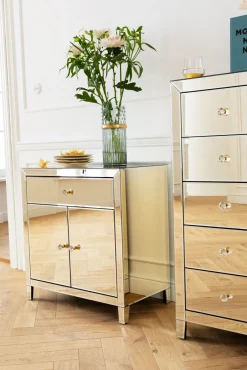 KARE Hochkommode Luxury Pearl 5 Schübe