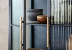 KARE Hochschrank La Gomera 2 Türen 3 Schübe