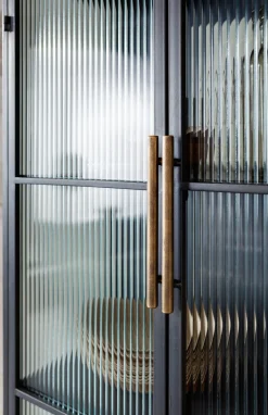 KARE Hochschrank La Gomera 2 Türen 3 Schübe