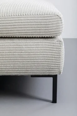 KARE Hocker Gianni Cord Grau