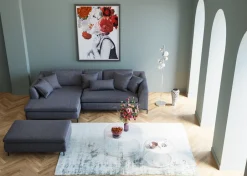 KARE Hocker Gianni Grau