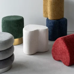 KARE Hocker Lovely Creme 36x34cm