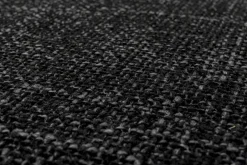 KARE Hocker Peppo Bloom Melange Schwarz Ø72cm