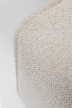 KARE Infinity Hocker Elements Creme 50x100cm