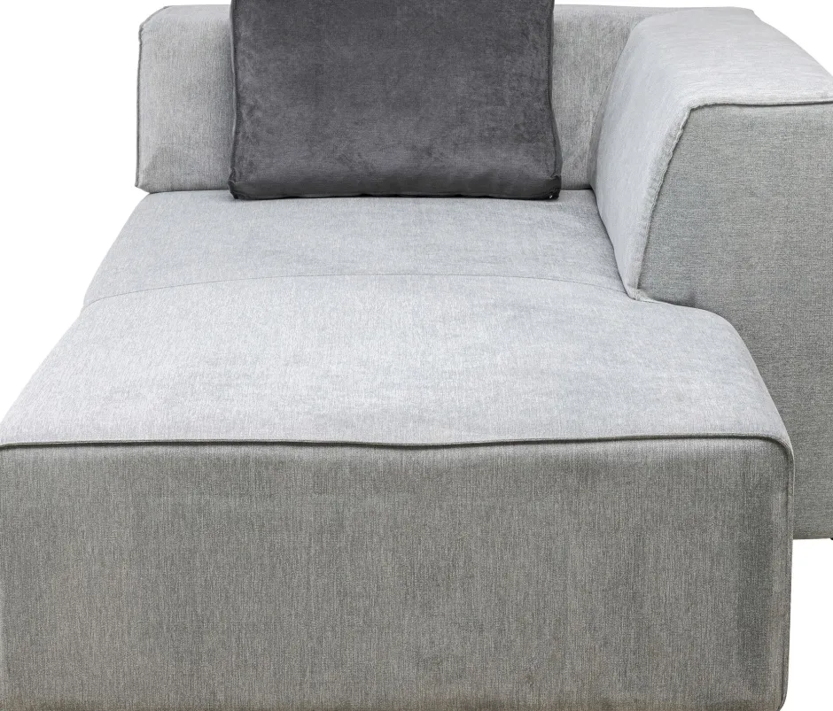 KARE Infinity Ottomane Elements Grau Rechts