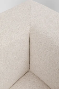 KARE Infinity Ottomane Semi Elements Creme Rechts 120cm