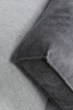 KARE Infinity Ottomane Semi Elements Grau Rechts