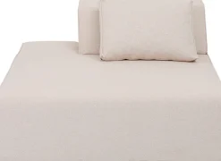 KARE Infinity Ottomane Semi Elements Creme Links 120cm