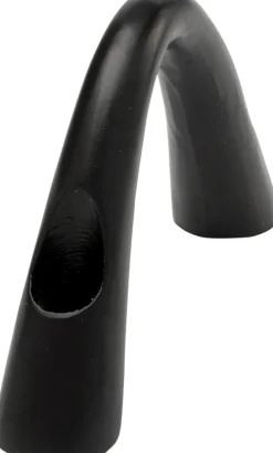 KARE Kerzenständer Bow Duo Schwarz 13cm