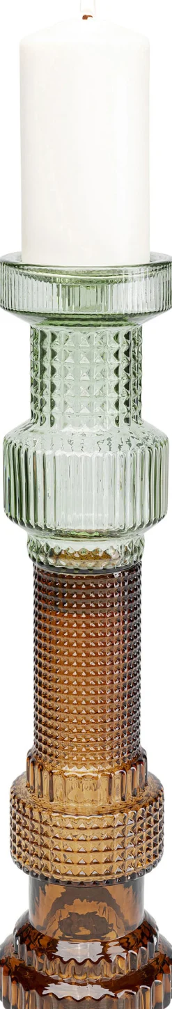 KARE Kerzenständer Marvelous Duo Grün Braun 49cm